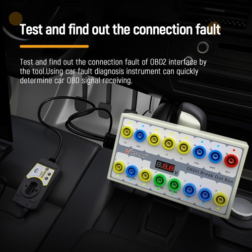 OBDII Protocol Detector Automotive ECU Programming OBD2 Protocol Detector Junction Box