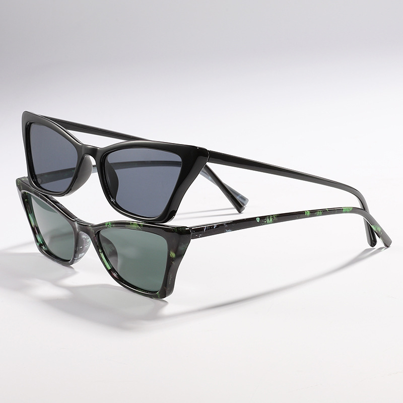 6625 Fashion Cat Eye Sunglasses Women Trend Men Car Driving Sun Glasses Ladies Vintage Black Shades Eyewear UV400
