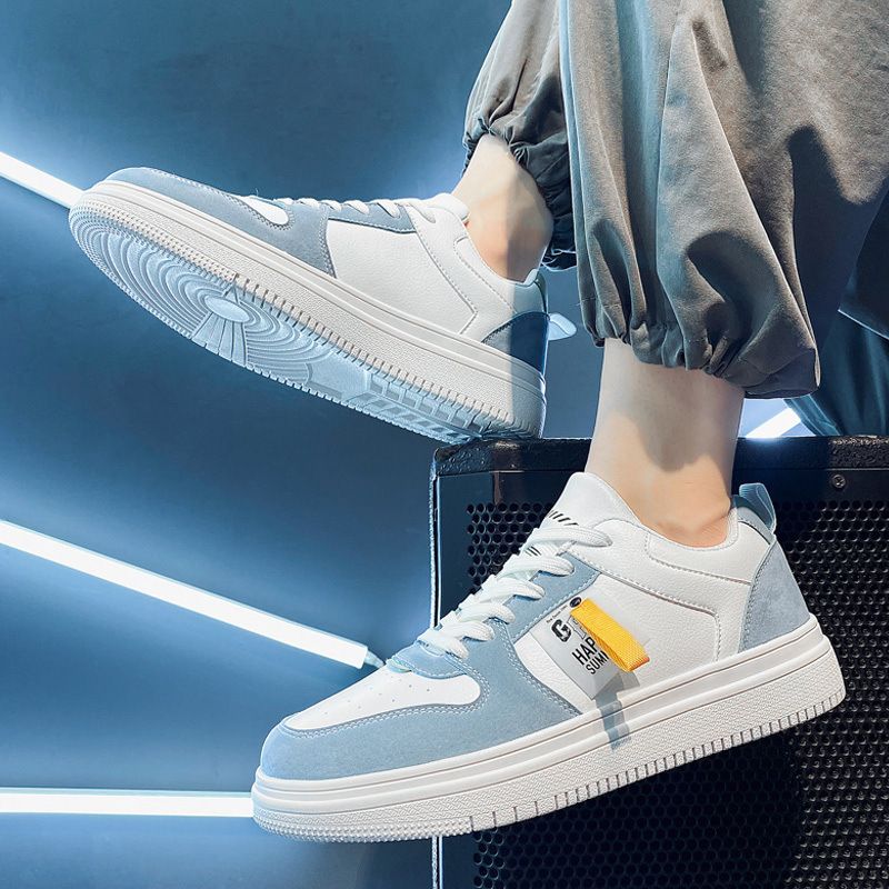 E260 Men's casual white shoes fashion new trend inner height increasing sneakers sneakers print casual sport shoes men