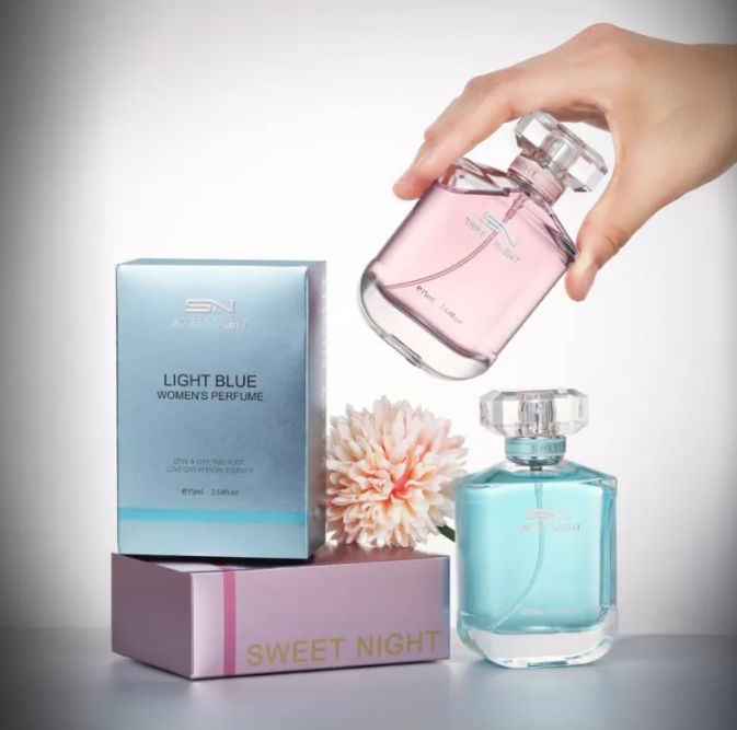 Sweet Night Special Edition Light Blue , Omnia - Long Lasting 75ML Women's Perfume - NO: Z15, Z16