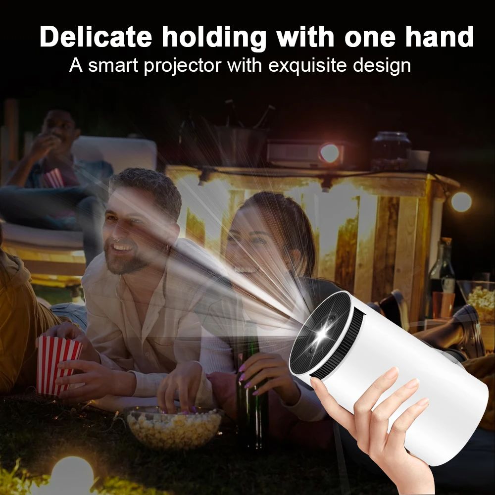 HY300 Transpeed Projector 4K Android 11 Dual Wifi6 200 ANSI Allwinner H713 BT5.0 1080P 1280*720P Home Cinema Outdoor portable Projetor