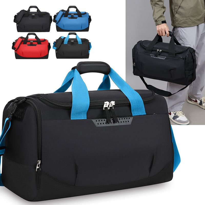 36-55L Large Capacity Waterproof Gym Bag, Dry-Wet Separation Sports Swimming Bag, Portable Handheld Travel Luggage Bag
