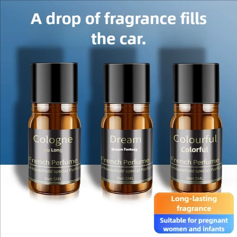 Solar car perfume, car aromatherapy, car interior decorations