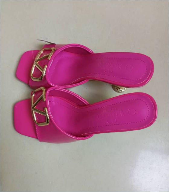 CLOVER high heels crystal heel women shoes square toe slippers women casual shoes
