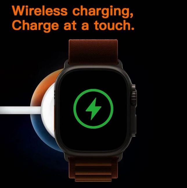Series 10 Ultra 2 7+1 Set Smartwatch with a 2.19-inch Infinite Display. It supports Bluetooth calling and music playback, and also has functions such as heart rate and blood oxygen detection, as well as sports data detection. It is a multi-functional smartwatch.
