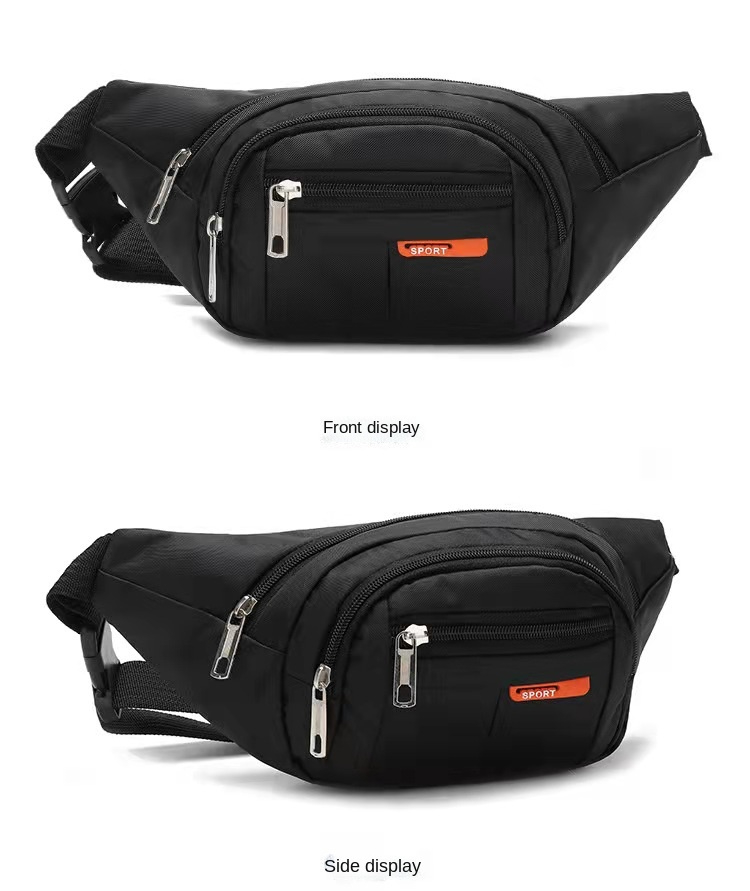 Unisex messenger bag waist bag cash register wallet, mountaineering bag, running mobile phone bag