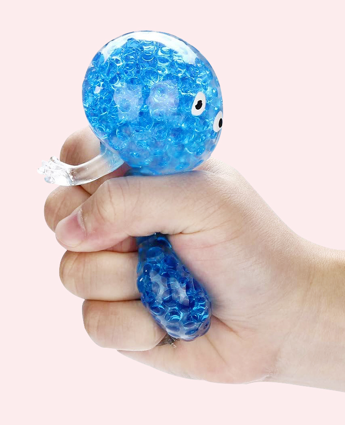 Small Cute Frog Water Bead Filled Squeeze Squishy Stress Ball Sensory Fidget Toy