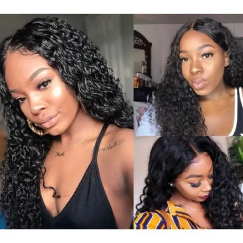 European and American Wigs Small Curly Wigs Partial Long Curly