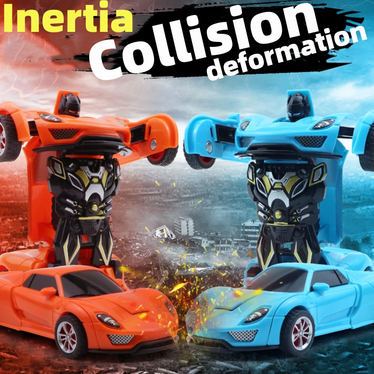 Toy boy Electronic Toys educational toy children deformation toy car boy collision deformation model Toy car CRRSHOP inertia Collision deformation child present