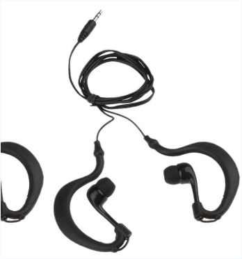 Wired Headphone Ear Hook Waterproof Stereo Headset