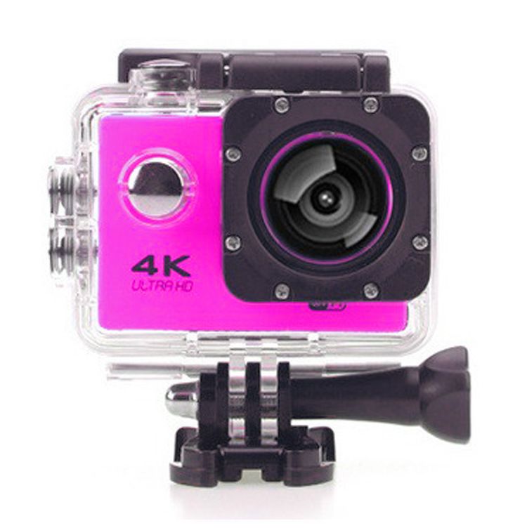 4K sports camera camera wifi diving sports camera DV HD waterproof outdoor underwater cameraPink
