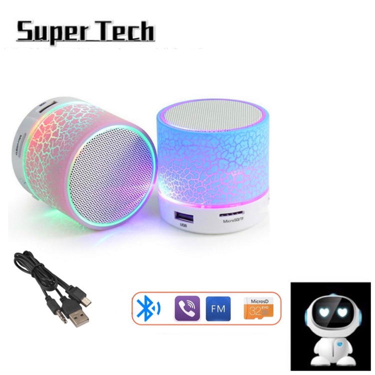 wireless speaker Flagship Portable LED Bluetooth Mini Speaker Support phone/Laptop/Tablet PC/TF card/Mini micro card Wireless Bluetooth Speaker Portable Line-In Speakers