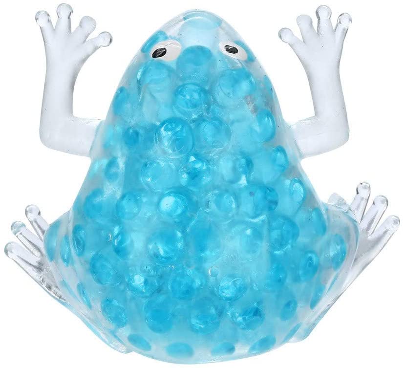 Small Cute Frog Water Bead Filled Squeeze Squishy Stress Ball Sensory Fidget Toy