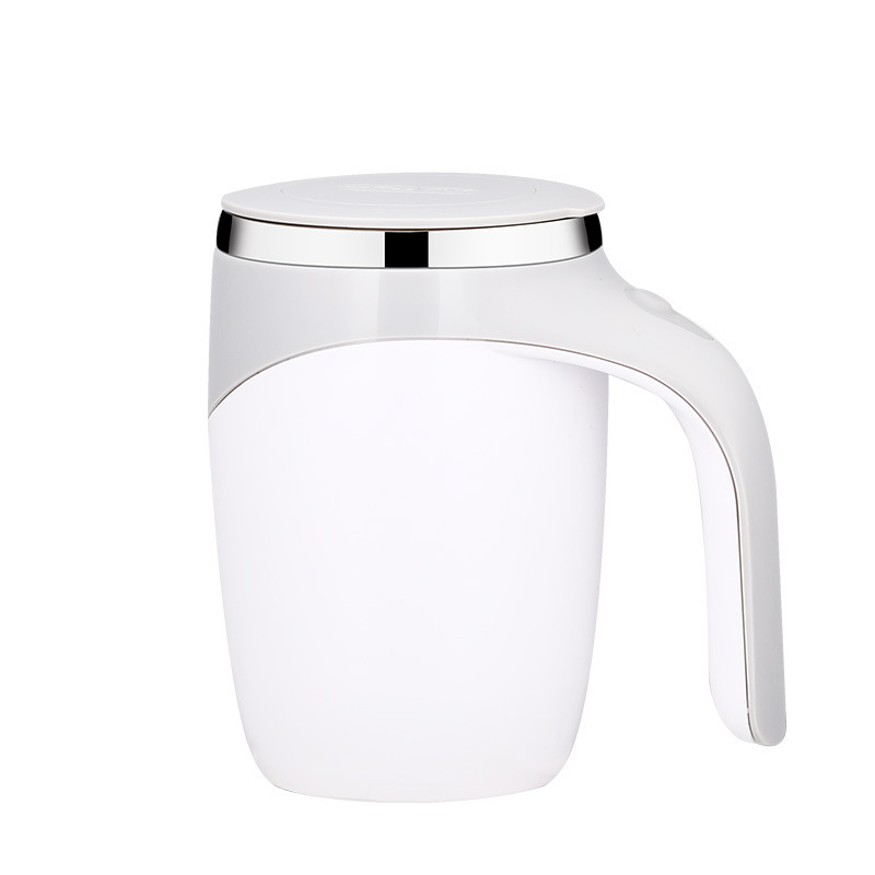 New automatic mixing cup 304 stainless steel lazy wireless magnetic electric rotating coffee cup drinking cup
