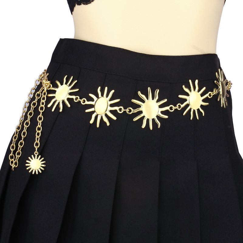 Sexy Retro Body Chain Waist Cincher for Confidence Boost