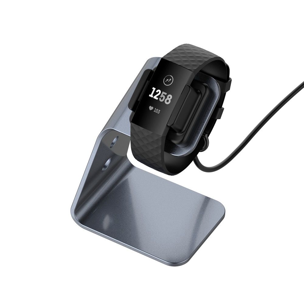 Aluminum smartwatch charger for Fitbit charge4, charge4 SE, charge3, charge3E