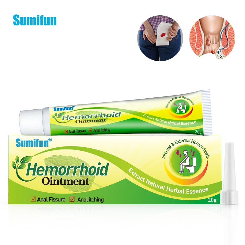Sumifun Hemorrhoid Care Cream, Natural Herbal Piles Ointment, External & Internal Hemorrhoid Treatment with Applicator, Soothes Pain, Itching, Swelling & Anal Fissure
K10014