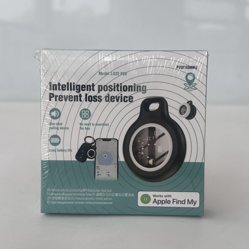  Round P20 Anti-Lost Tracker, Global Tracking & Positioning Device for Elderly, Kids and Pets, Mini GPS Locator for Anti-Lost & Item Finding
