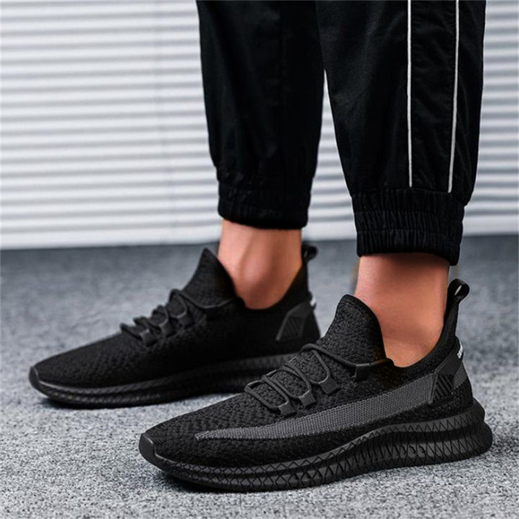 New style men's shoes fashion non-slip casual shoes mesh breathable sports running shoes