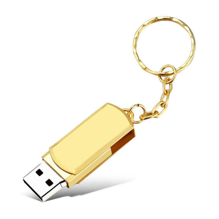 Portable Metal USB Flash Drive U Disk 8GB 16GB 32GB 64GB 128GB Flash Drive Mini USB Flash Stick USB Memory Stick Flash Drive with Keychain