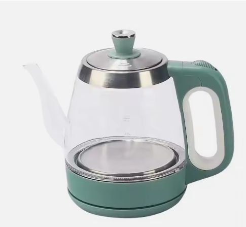 Household Appliances 1.2L Small Gooseneck Tea Maker Boiler Glass Hot Water Kettle Electric Kettle Tea Pot
