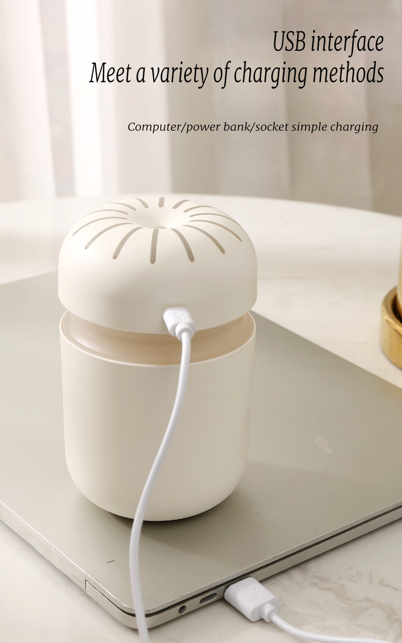 New silent desktop humidifier mini colorful atmosphere light gift aromatherapy car gift humidifier