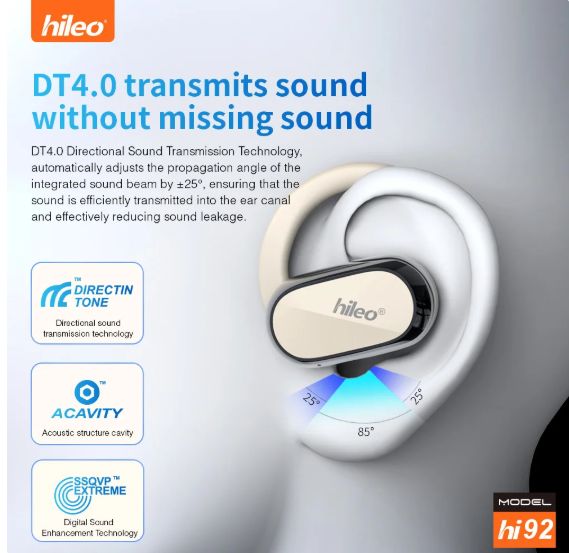 Hileo Hi92 Sports Earphones Earhook Design, HIFI Audio, Super Power  Best Price in GH! (Ideal for Running & Workouts  Comfortable & Secure Fit  Buy Now on Tospino Mall!