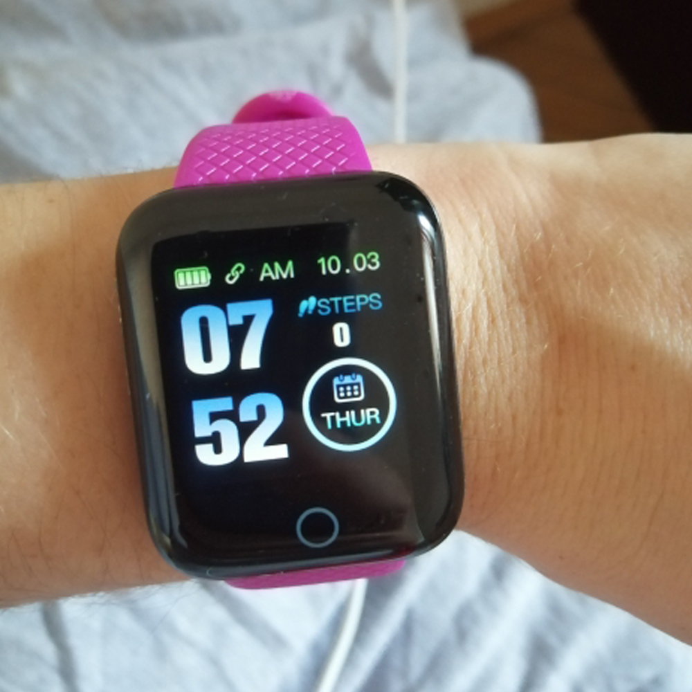 116 PLUS Sport Fitness Pedometer Color Screen Smart Bracelet Wristband Walk Step Counters Smart Band Men Women D13 Sport Watches