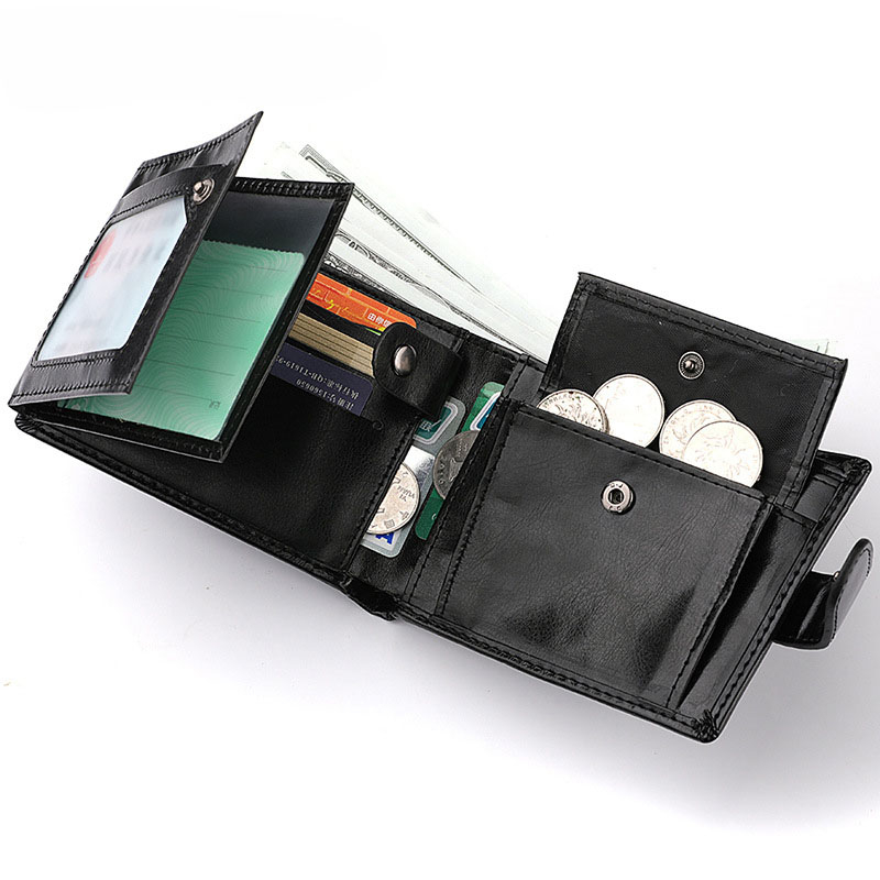 k3255 Men New Design Fashion Leisure Leather Coin Purse Rfid Multi Card Holder Wallet