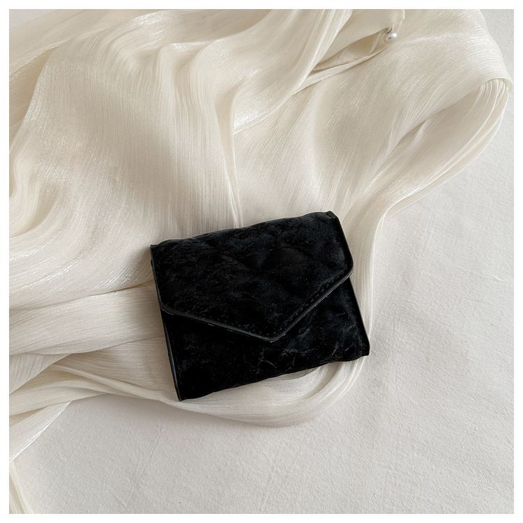 Miss DG 2025 new fashion clutch coin purse girls card bag simple small square bag