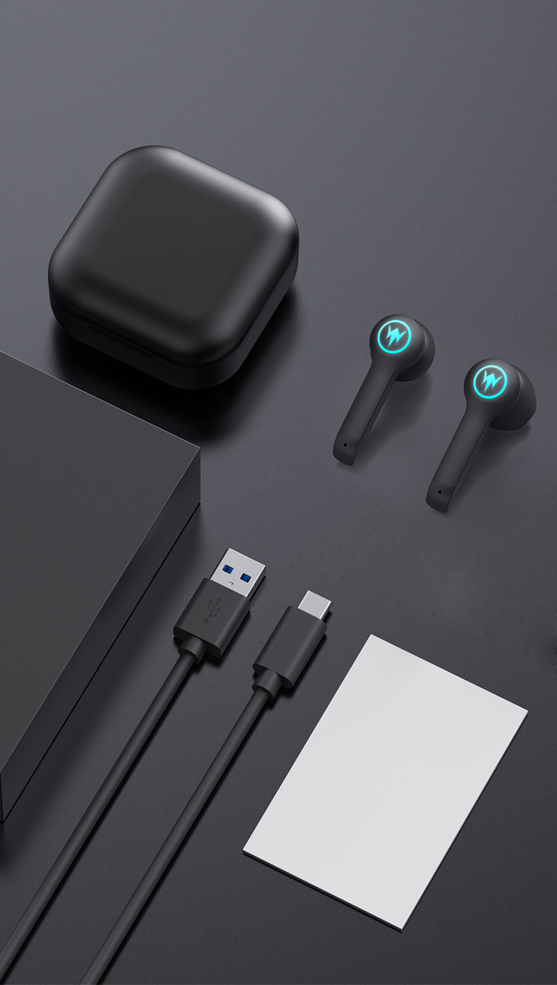 L10 TWS Wireless Bluetooth 5.0 Earphones Intelligent Breathing Light Touch Voice LED Power Display bluetooth earpod