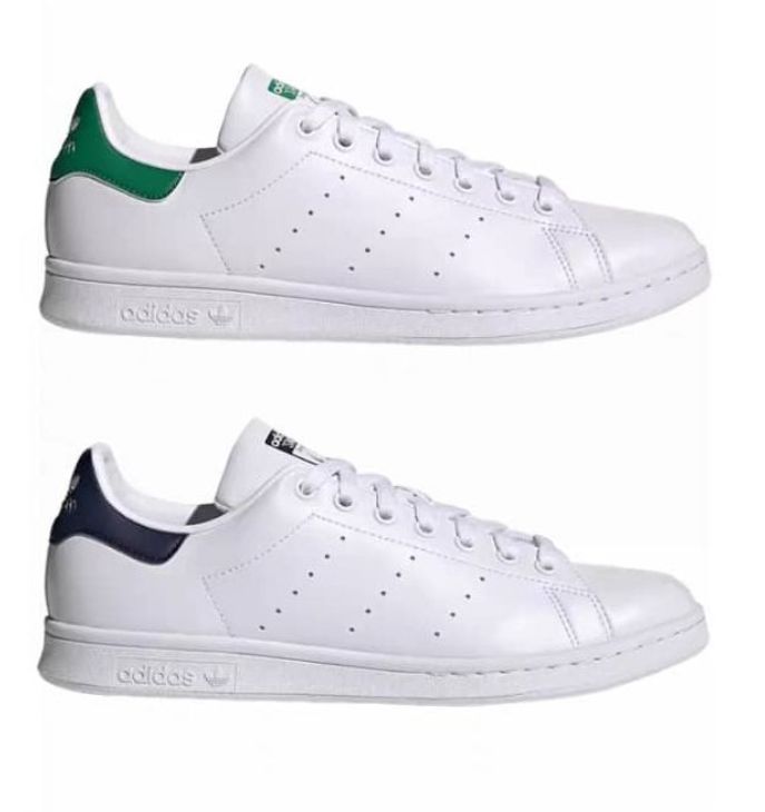 Stan Smith Adidas Mid Top Shoes Shoelaces High-Quality and Durable - White/Black