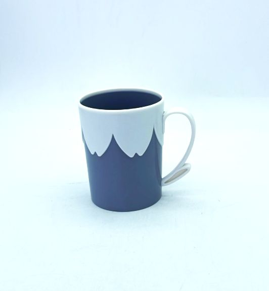 Plastic portable household durable floral design two-color toothbrush cups, daily necessities cup