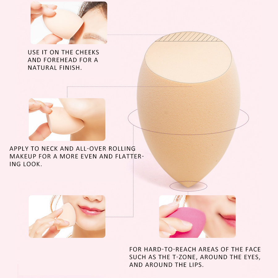 Make-up tools Beauty Egg Powder Puff Water Drop Powder Puff Make-up Egg Make-up Egg Slant Cut Sponge Powder Puff