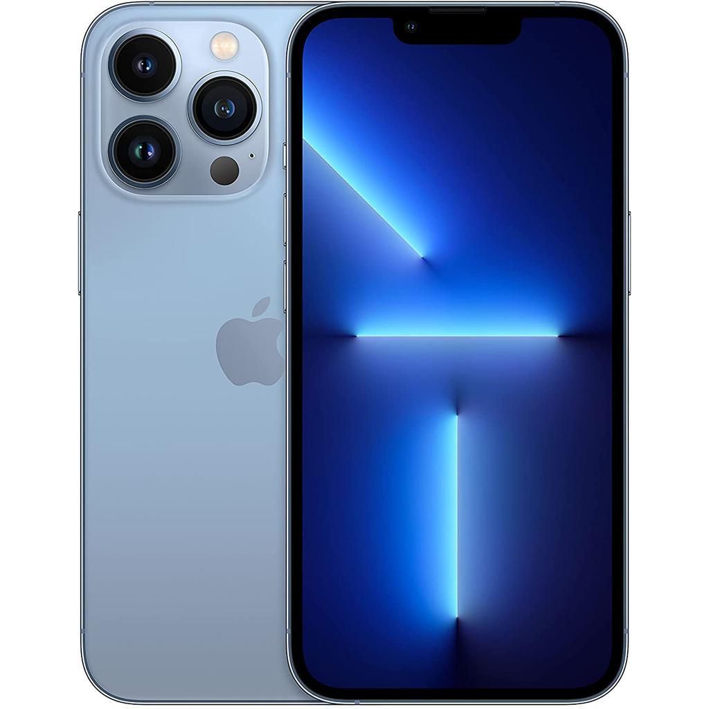 Apple iPhone 13 Pro Max(Ios Unlocked, 128GB/256GB/512GB) 6.7” ,Refurbishment【Hot sale at low price】Peak Blue