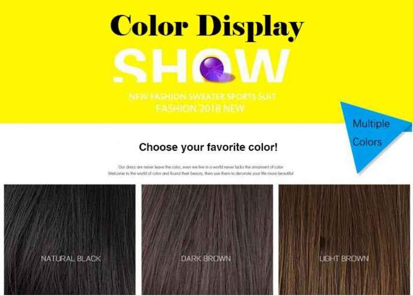 NANO Wigs Long Synthetic Wig Middle Parting Natural Hairpiece Heat Resistant Fiber Cosplay Wig Dark Brown