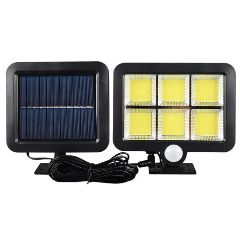 Waterproof LED Solar Garden Light Street Light Garage Light Human Body Induction Lamp Split Outdoor Wall Lamp Fixture