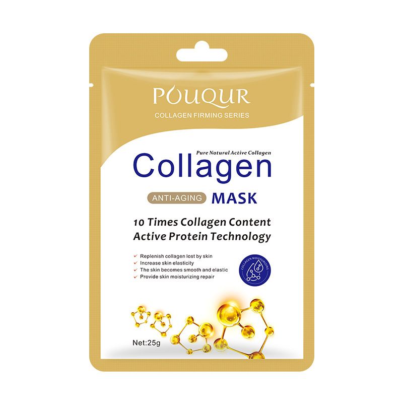 Collagen Essence Facial Mask Sheet Soothing & Moisturizing, Redness & Sunburn Relief, Daily Skin Treatment Solution Sheet Mask - Hydrating & Soothing Facial Mask with Panthenol-Hypoallergenic Self Care Sheet Mask for All Skin Types - Natural Home Spa Treatment Masks