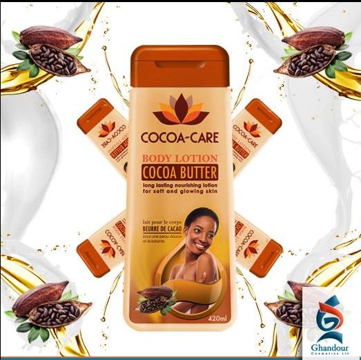 Cocoa Care Body Lotion Ghandour Cosmetics Skin Care - 265ml