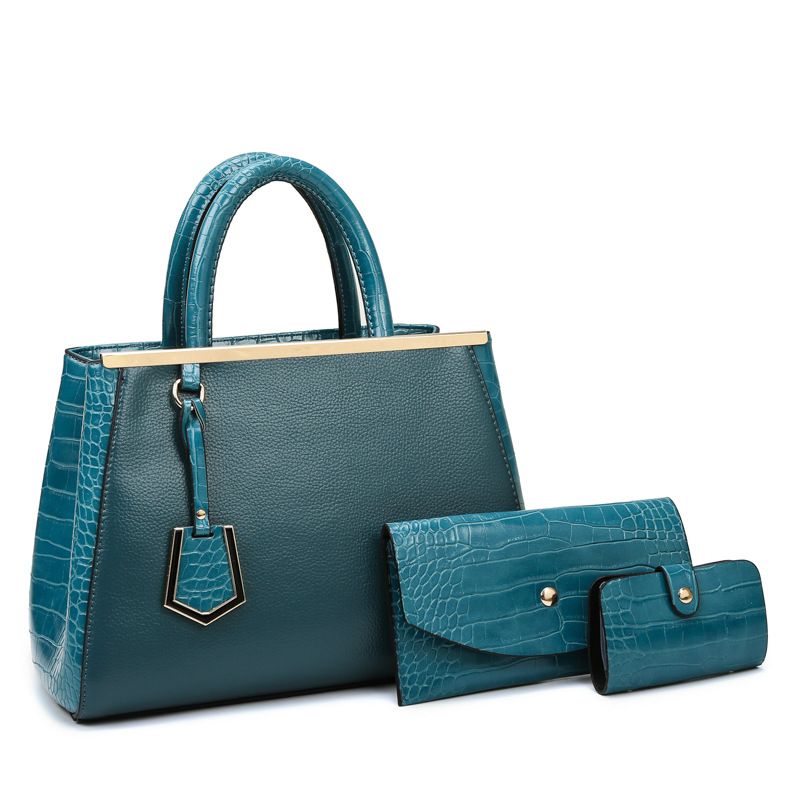 Spring new Europe and the United States fashion three sets of mother bag single shoulder hand crossbody texture female bag 143-8095