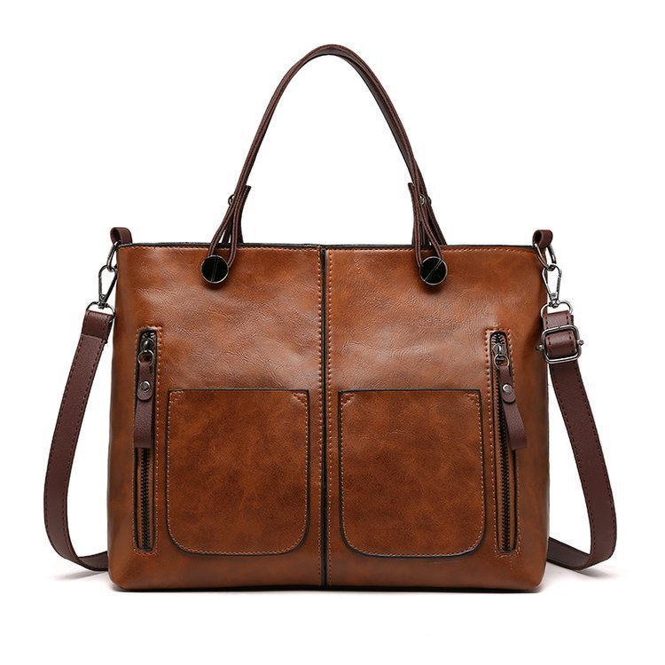 Women Fashion Large Handbag Vintage Designer Single Shoulder Bag Cross Body Handbag