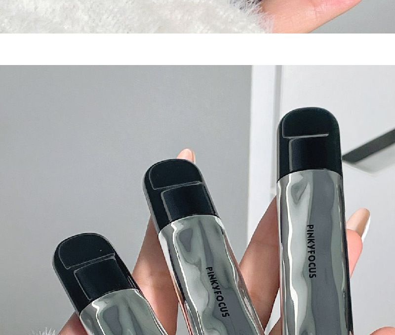 PinkyFocus Black Yaoyue Light Mirror Lip Glaze Korean Pure Want to Show Tender and Moisturizing Hydrating Glass Dudu Lip Lipstick