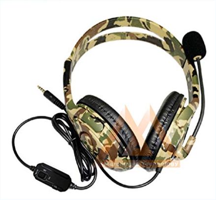 Gaming Earphones Headphones with LED light Over Ear Gamer Headsets with Microphone Stereo for game
