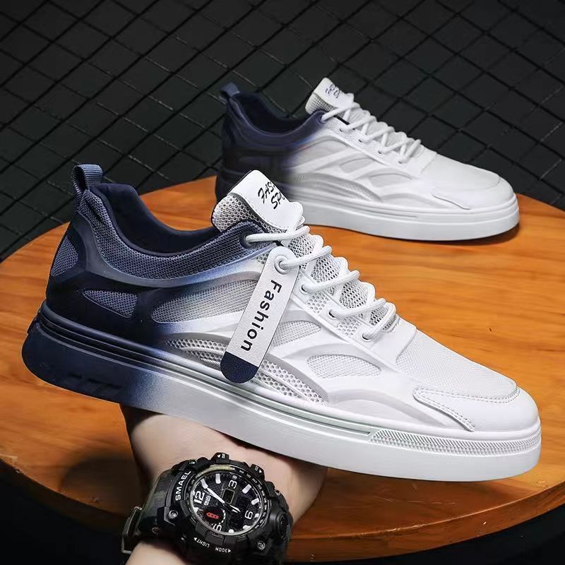 New men's shoes summer breathable thin mesh surface deodorant casual small white board shoes mesh shoes all sports fashionable shoes K816