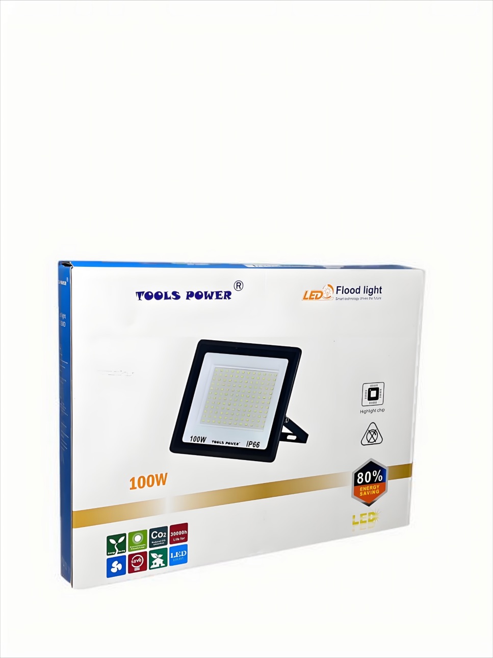 Tools Power Flood Light 30W/50W/100W/150/200W/300W LED Floodlight Outdoor IP66 Waterproof FloodLight For Garage Warehouse Garden AC 220-240V