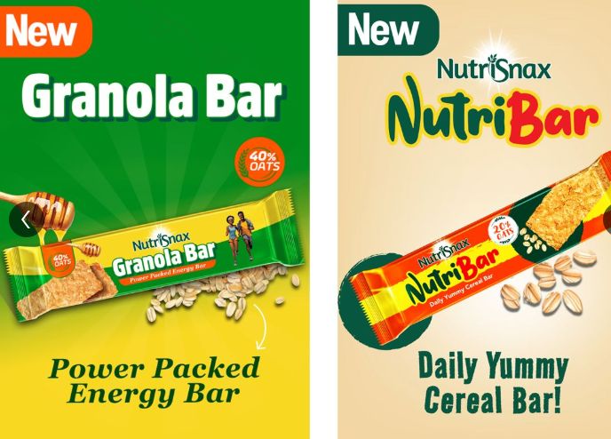 Nutrisnax Nutribar Biscuit  20g (Pack of 12) BOX