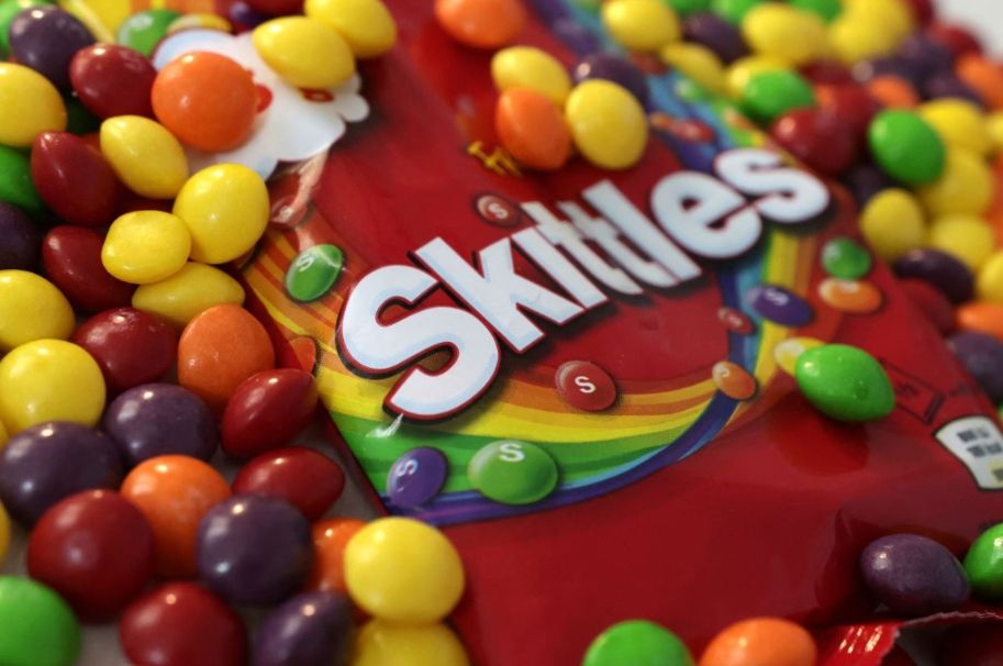 Rainbow candy