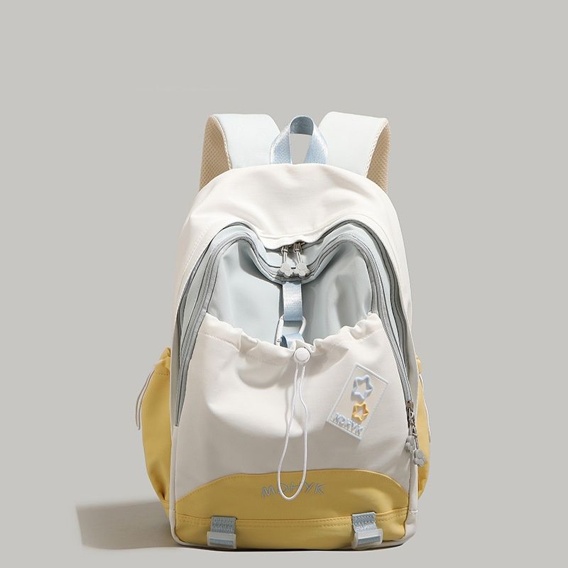 Women Hiking Backpack Niche Design Japanese Ins Style Campus School Bag Casual Travel Backpack for Junior High High School Girls
