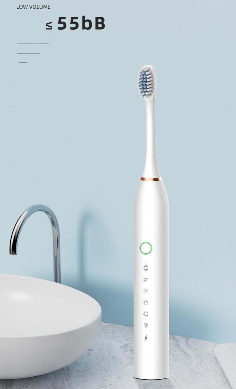 Protective Clean 5100 Rechargeable Electric Toothbrush, with Pressure Sensor, 6 Cleaning Modes, SmarTimer and QuadPacer, 14-Day Battery Life, Travel Case, Black