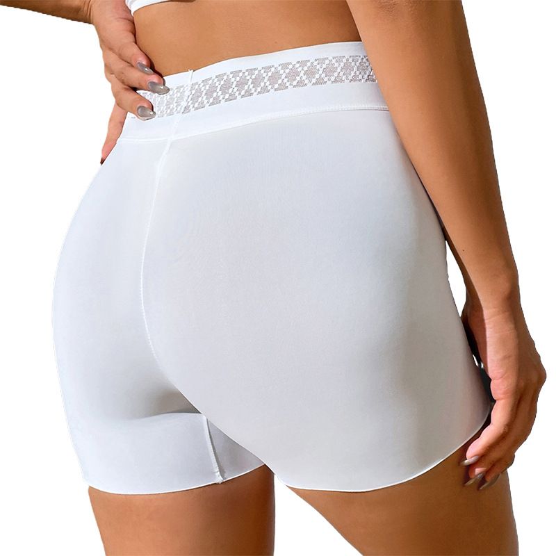 Europe and the United States new solid color hip lift belly pants corset body body tight waist plastic waist pants boxers CX001